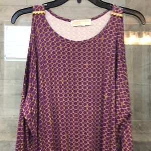MICHAEL Michael Kors Tops - Purple cold shoulder top MICHAEL Michael Kors Tops - Purple cold shoulder top